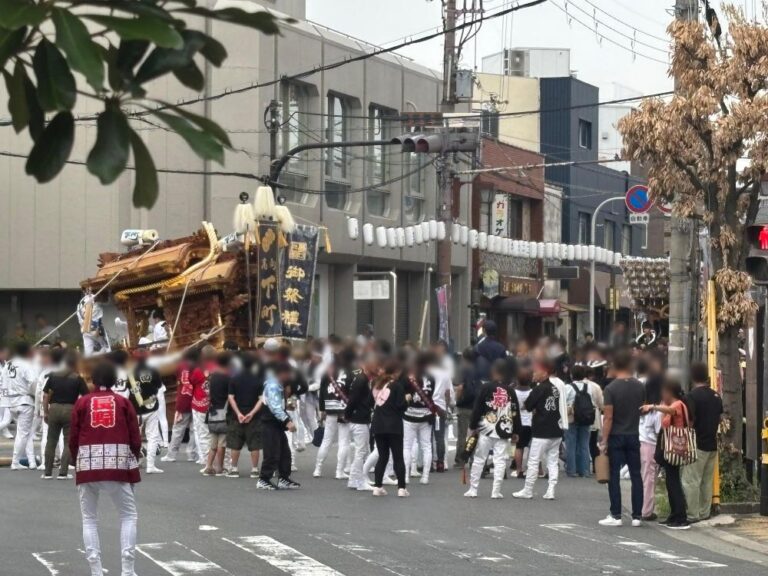 【河内長野市】待ってました！いよいよ河内長野の秋祭りモードスタート。9月28日日曜は地車試験曳でした
